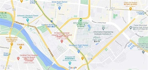 دانشگاه ملی تایوان کجاست؟