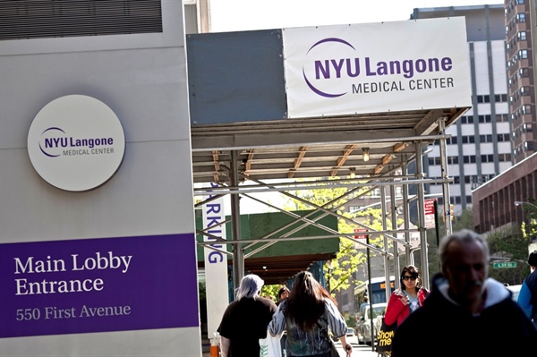 مرکز پزشکی langone وابسته به دانشگاه نیویورک